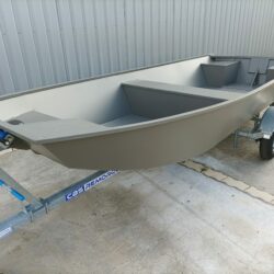 barque aluminium fond plat
